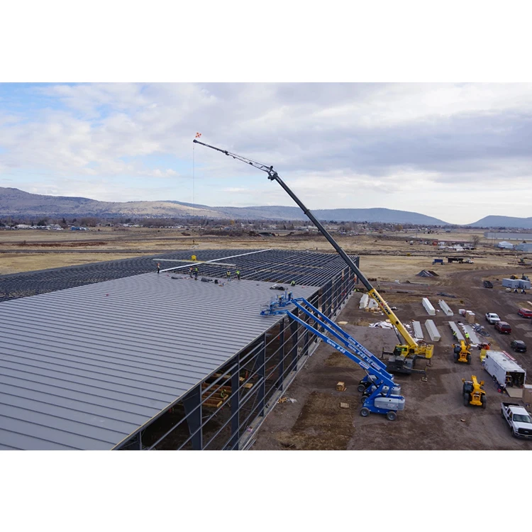 China manufacturer design cheap steel structure warehouse customized large-span metal frame buildings