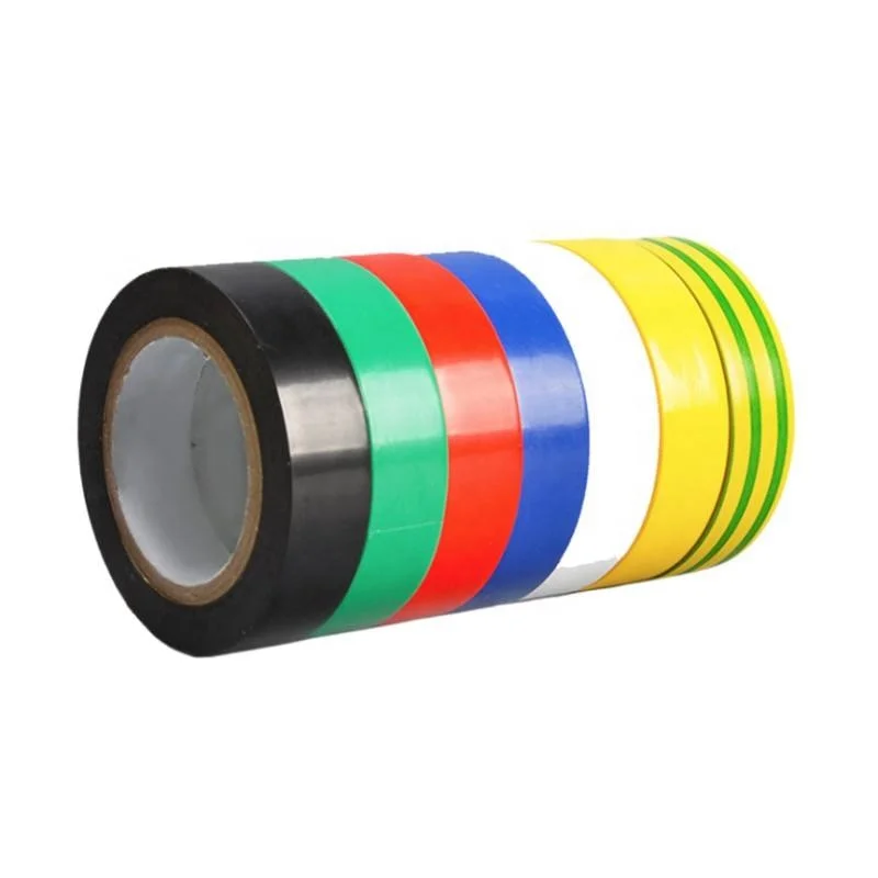 Vinyl PVC Electrical insulation Tape 0.18mm thick black electrical tape