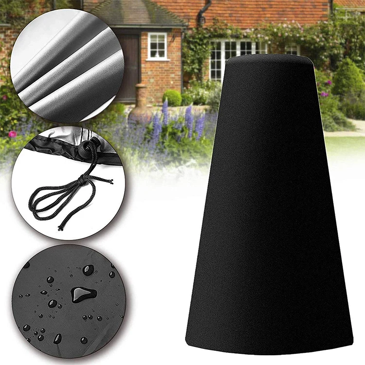 Outdoor Patio Weather-proof Waterproof Protective Chiminea Fire Pit Heater Cover Chimenea Cover