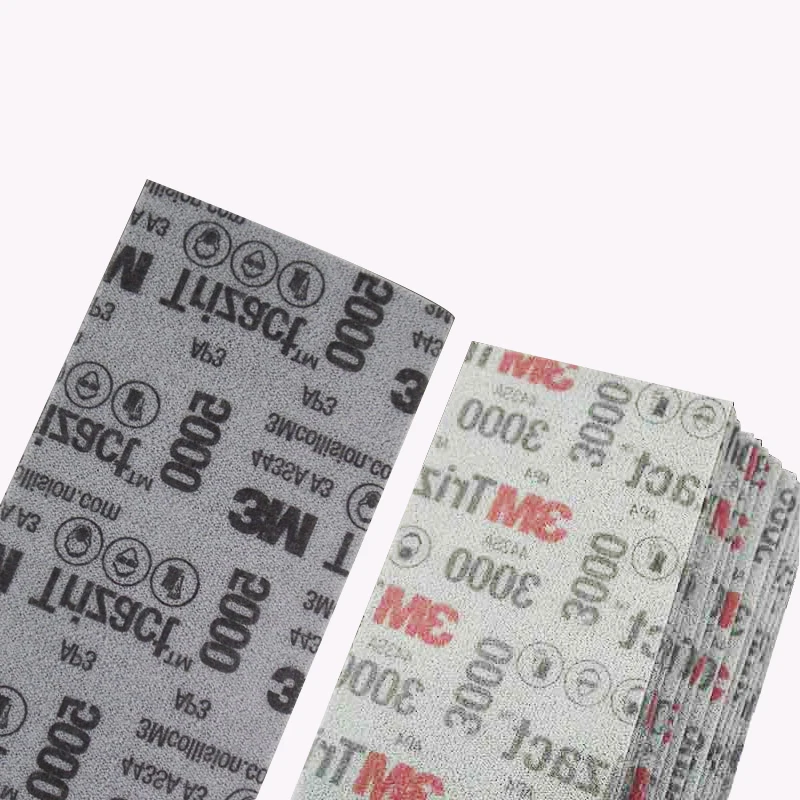3M 3000#  5000# 70*140MM abrasive tools sandpaper polishing pad 3M  softback sanding sponge