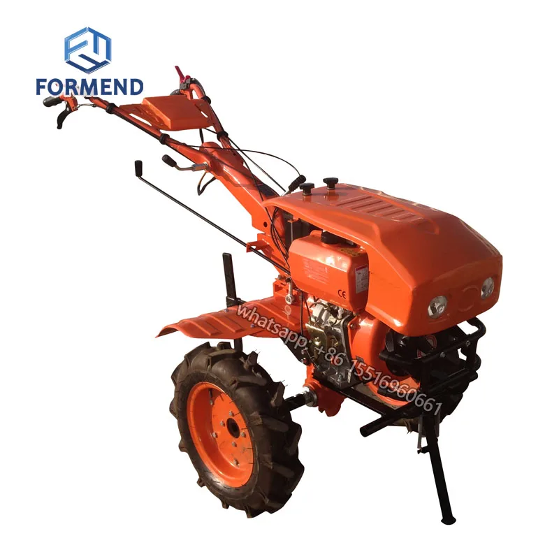 agriculture equipment and tools 186f diesel mini tiller dry land using powerful motocultores