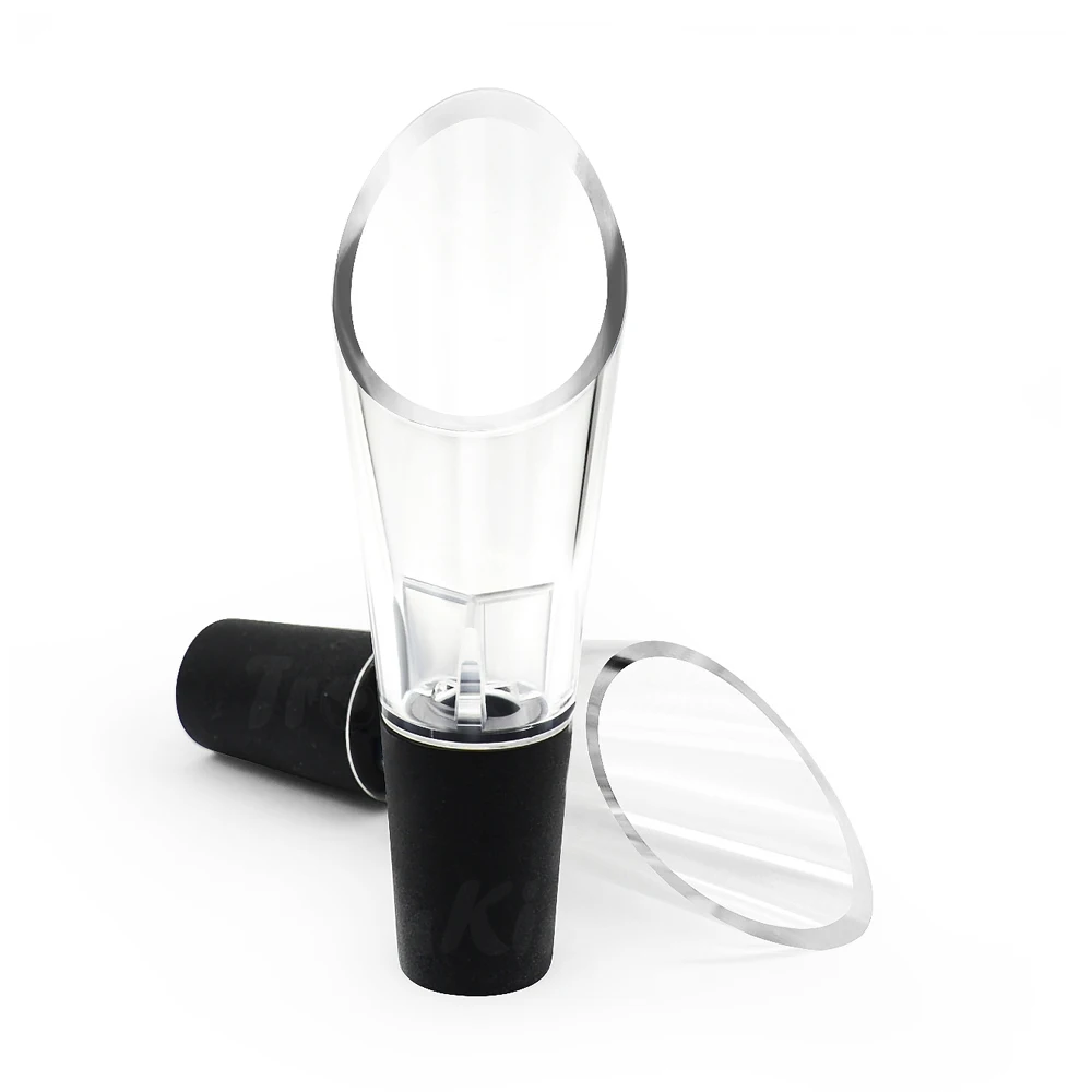 High Grade Wine Accessories Gift Set With wine opener vacuum stopper pourer ring