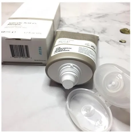 Маска для макияжа лица с салициловой кислотой 2%, маска для кожи, подверженной пятнам, овощной уголь, амазонская маска, сквалан