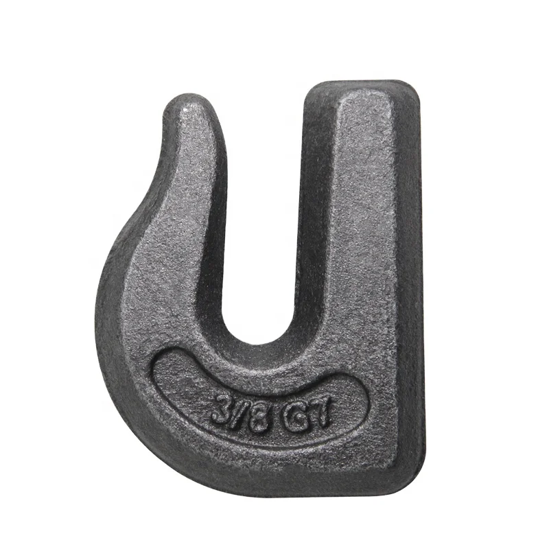 The lowest price in  whole networkWeld on Grab Hook 3/8in Grade 70 Forged Grab Weldable Chain Hook