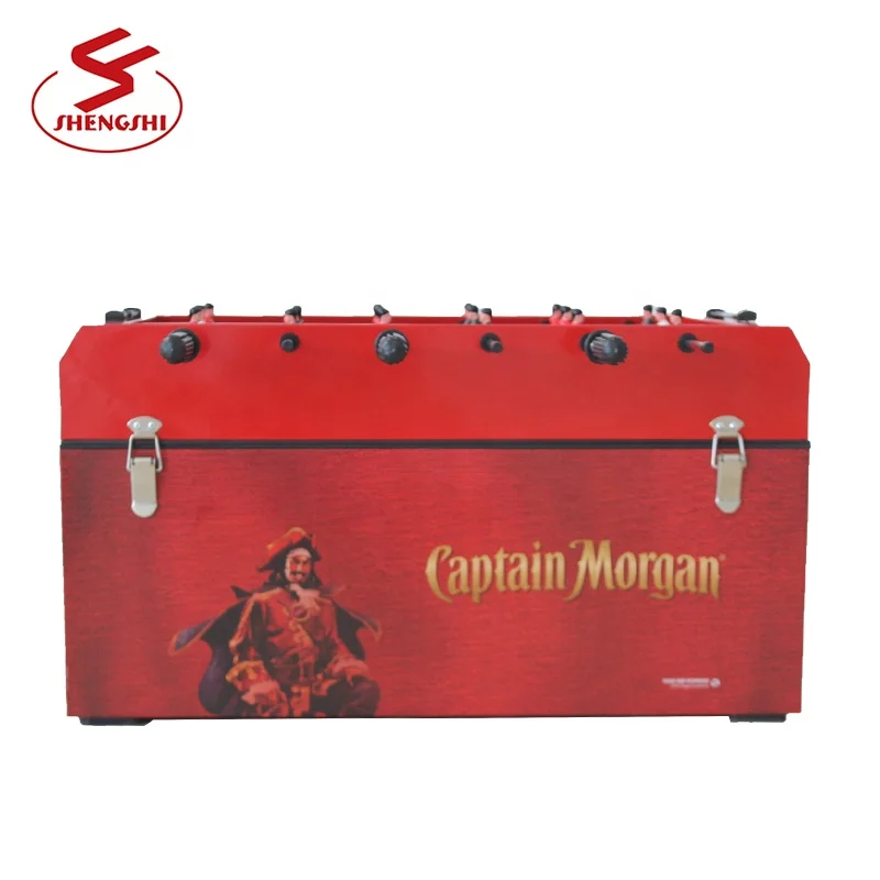 Mini Soccer Game Table Cooler Box