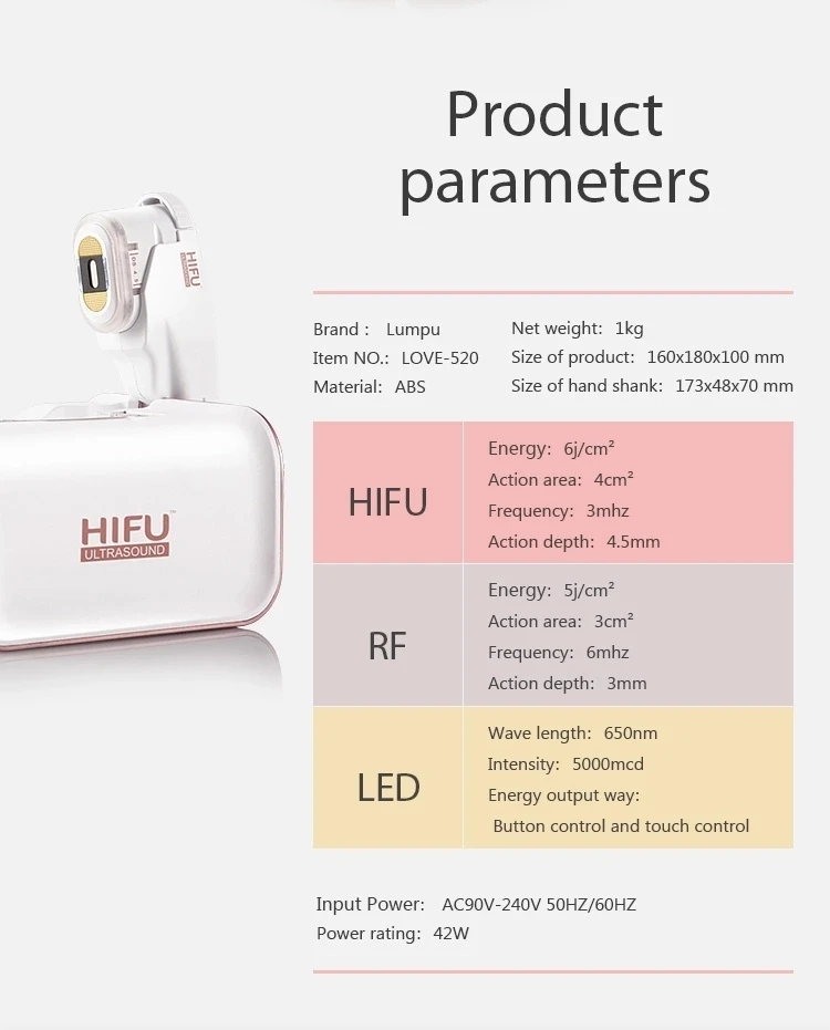 Mini 3d 4d 5d 7d Vamx Hifu Vaginal Facial Machine Face Beauty Body Slimming Equipment For Women