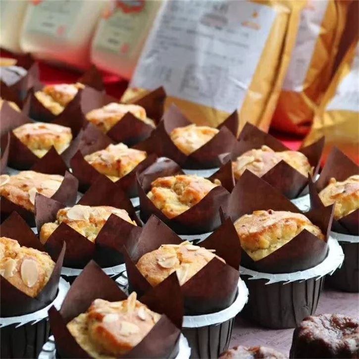 Greaseproof Tulip Baking Cup, cupcake liners