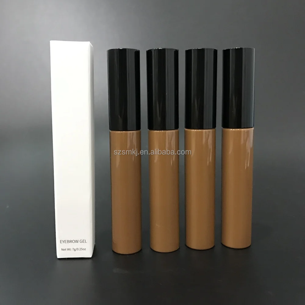 Natural Long Lasting Waterproof High Pigments Black Brown Color Henna Eyebrow Tint Gel Makeup Eye Brow Enhancers Cream