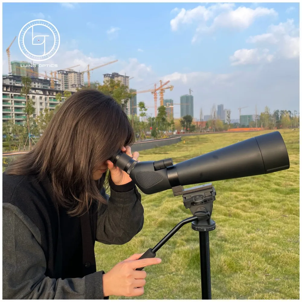 Telescope Telescopio 20-60x60 20-60x80 25-75x100 Spotting Scope Bak4 Spottingscope for Bird Watching Stargazing Monocular