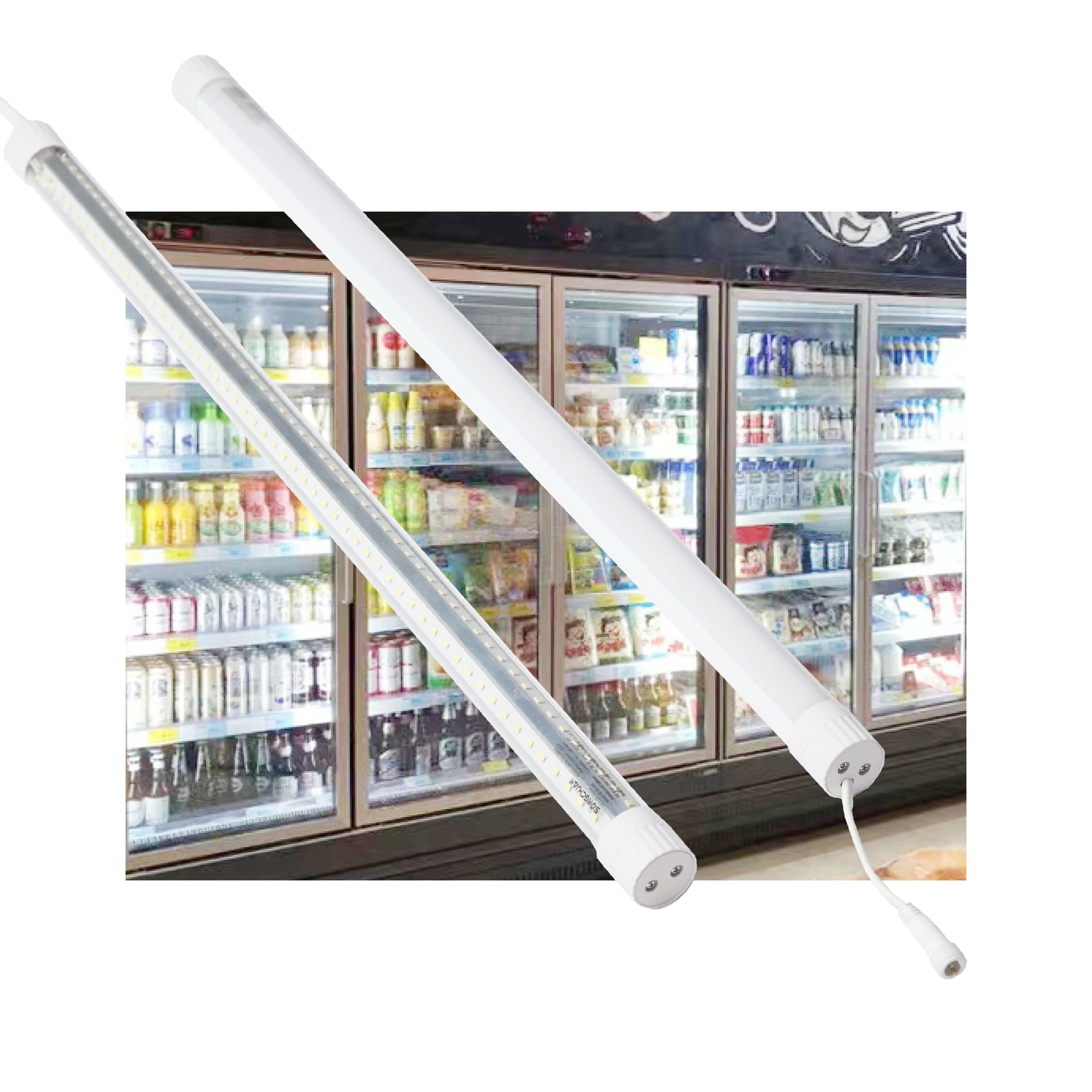 Ip65 Standard Waterproof Refrigerated Cabinet & freezer Led Lighting