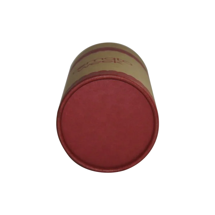 
Cylindrical Boxes for Package Recyclable Round Water Bottle Packaging Kraft Paper Tableware Packaging Paperboard HG-1363 Accept 