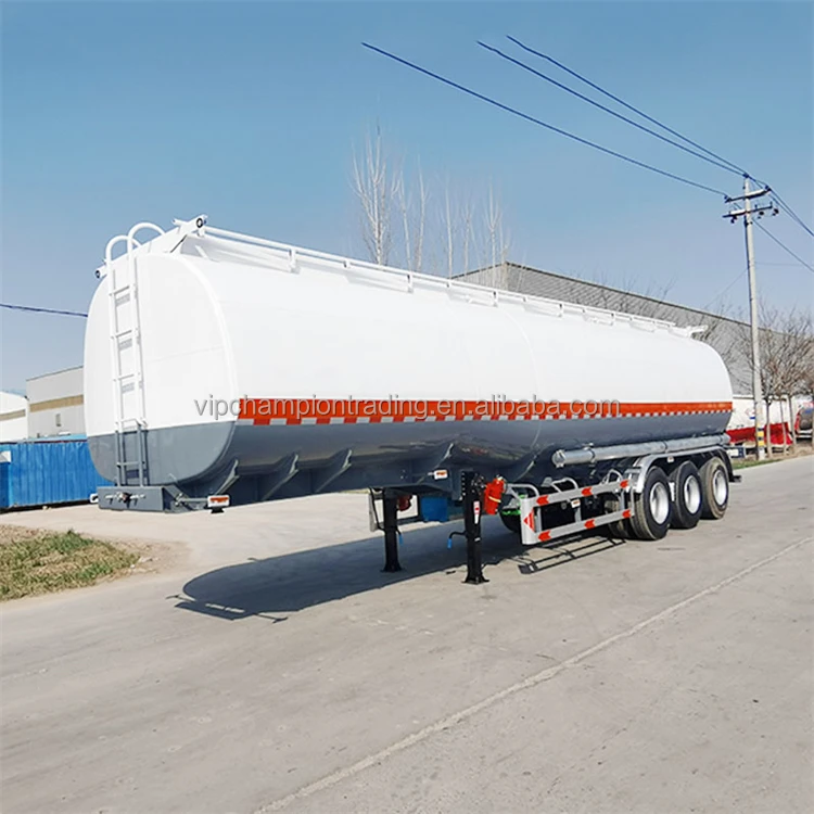 60cbm LPG Gas Tanker Asphalt Tank Semi Trailer Aluminum Carbon Steel Stainless Fuel Bowser Fuel Tank Trailer