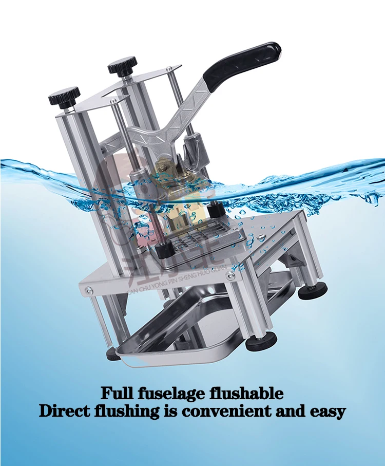 4 Wedge Blade 2022 Kitchen Tools Manual Potato Chips French Fries Cutter Vegetable Fruit Slicer Chopper Machine