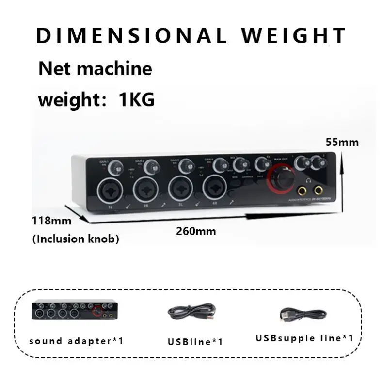 Multifunctional Dj Sound Card For Wholesales