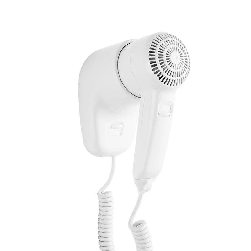 FL-2100 Wall Mounted Hair Dryer Hotel ABS Plastic Energy Saving Hand Dryer For Bathroom
