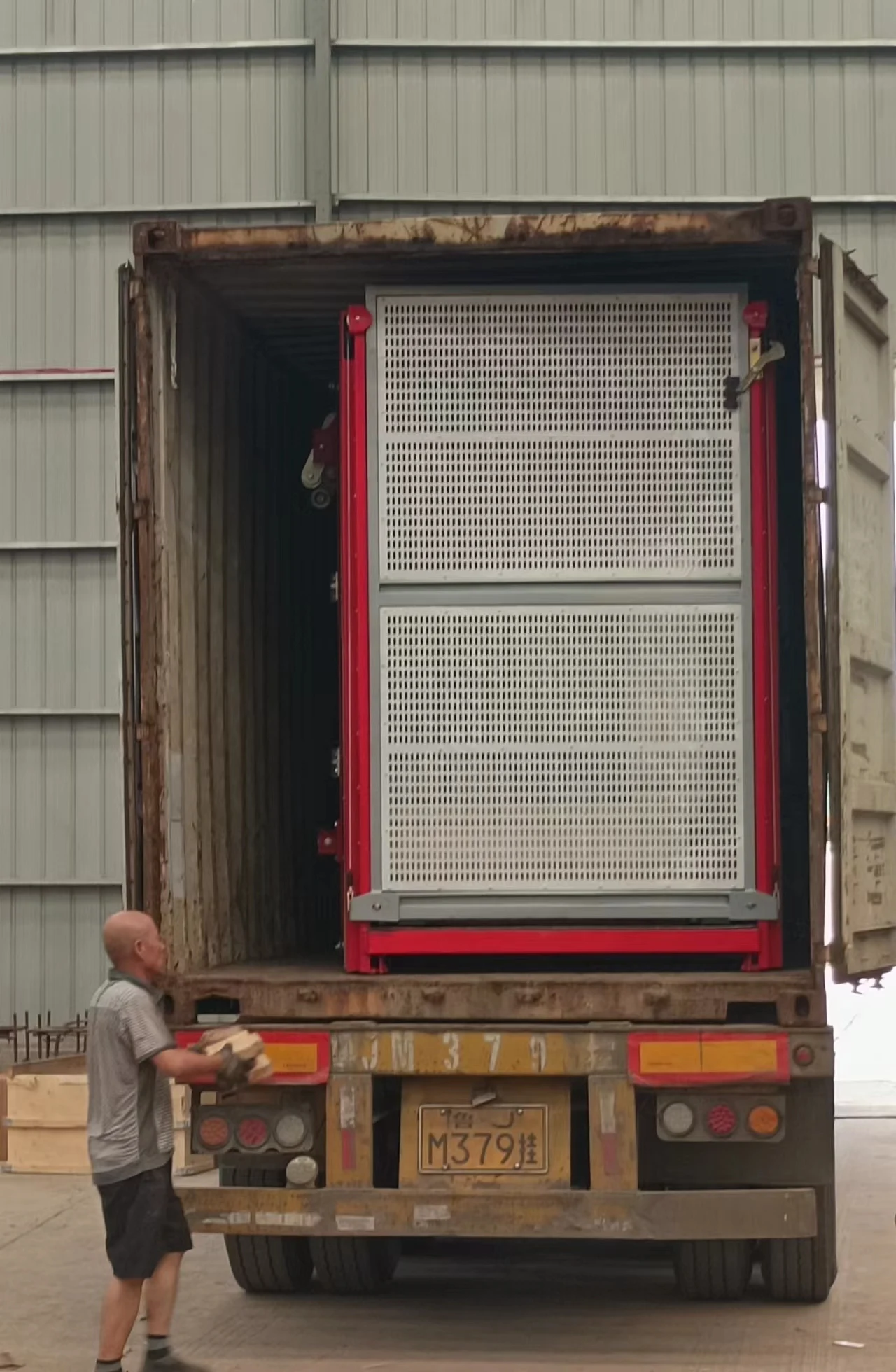 SC120D/120D Building Hoist Mast Lift Construction Building Hoist Elevat