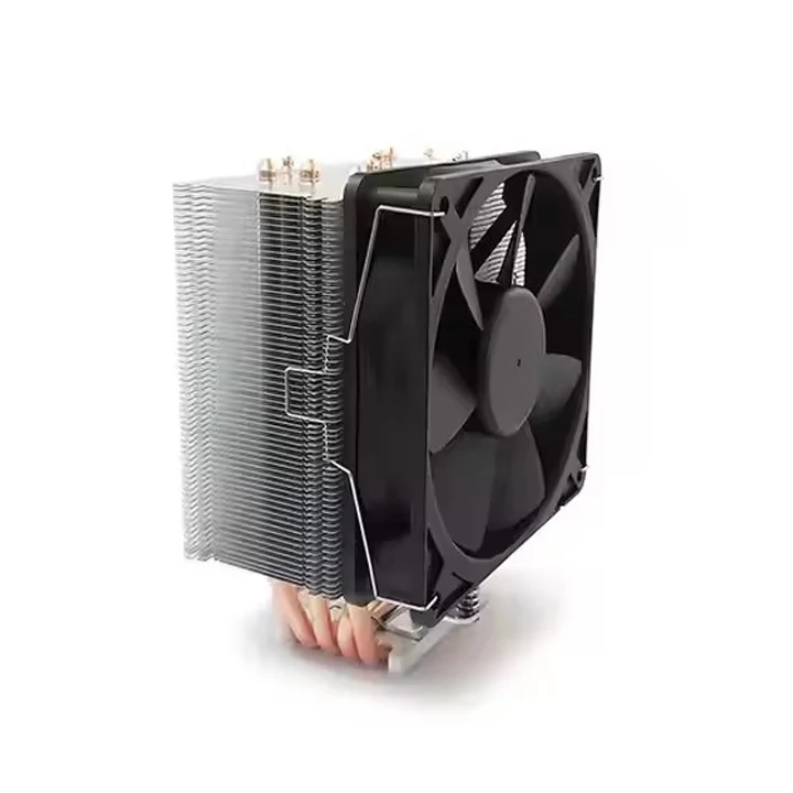Low Noise Hydraulic Bearing Brushless Cooling Fan 5 Heatpipes Black Cpu Air Cooler For Gaming Computer Case Factory