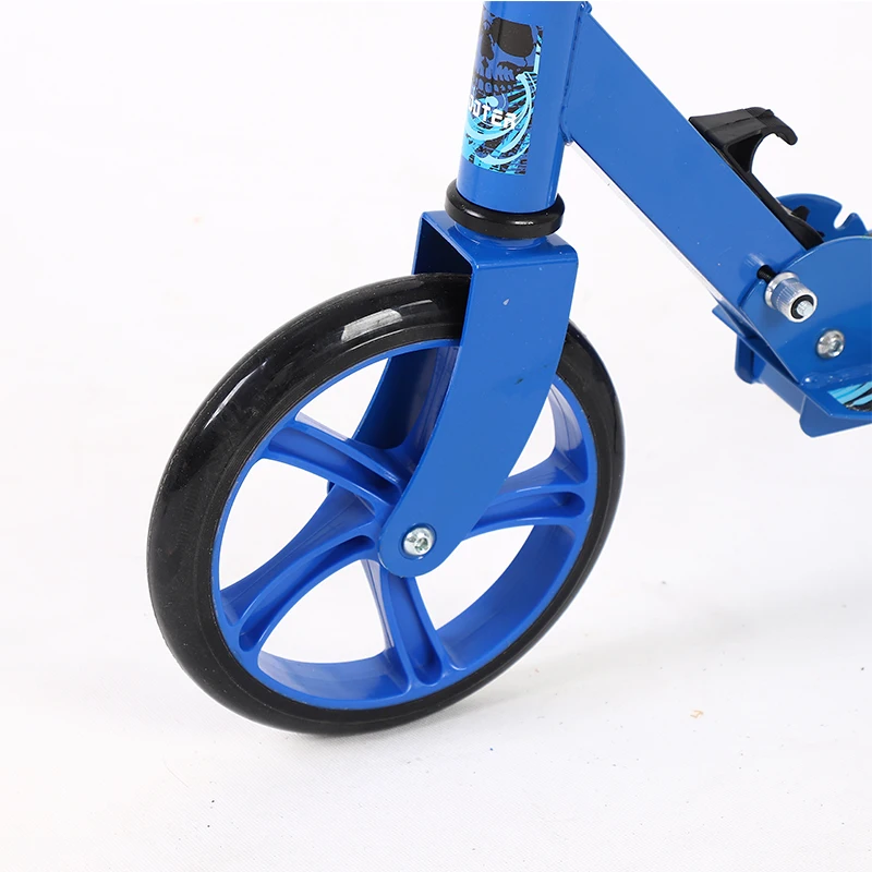 Adult Scooter/kick Foot Scooter For Adult/teens With Fold & 200 Mm Big Pu Wheels