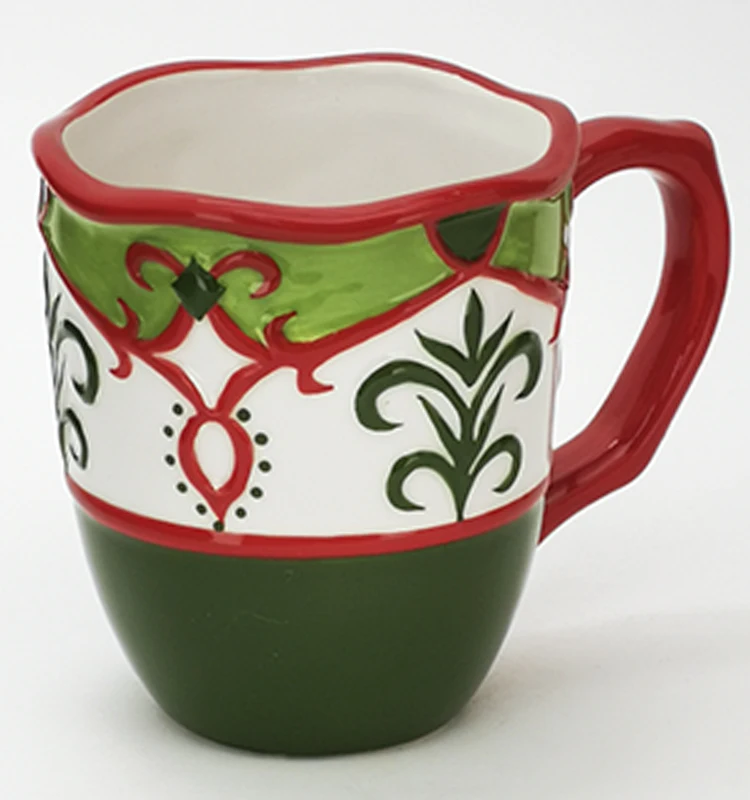 
2021 New Design 10oz 3D Hand Painted Eco Coffee Mug Drink Mugs Cup Ceramic 