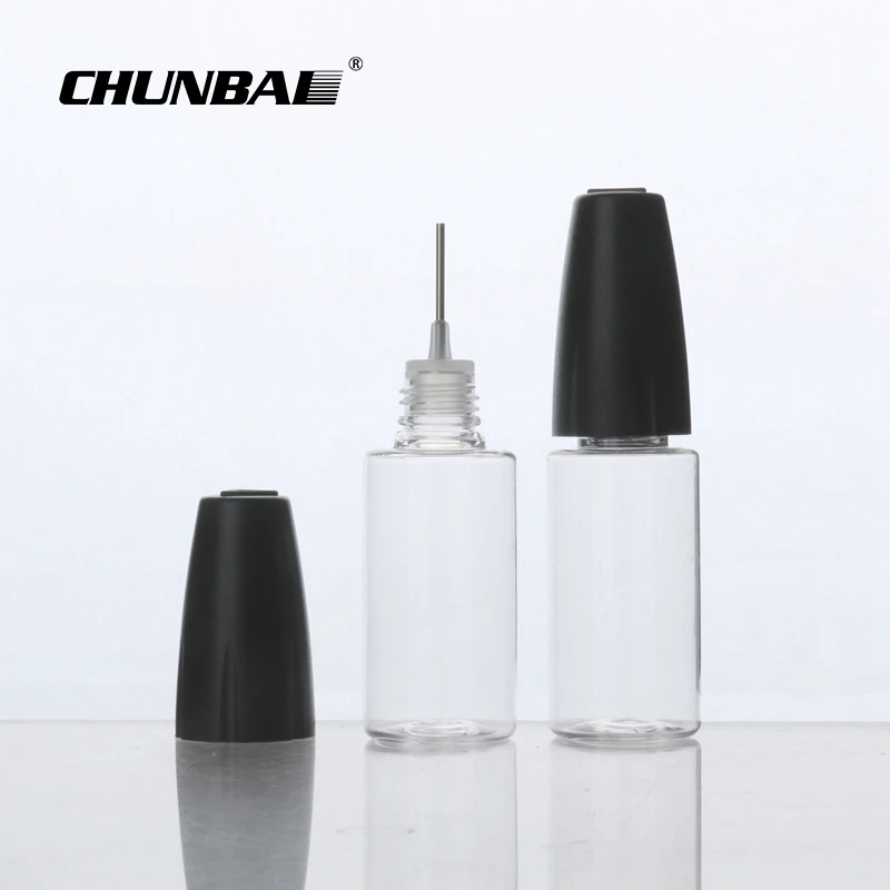 New plastic dropper bottles liquid needle tip bottle 10ml bottle