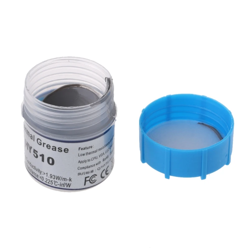HY510 10g gray Thermal grease PC Computer laptop artic silver CPU LED processor heatsink  thermal paste adhesive