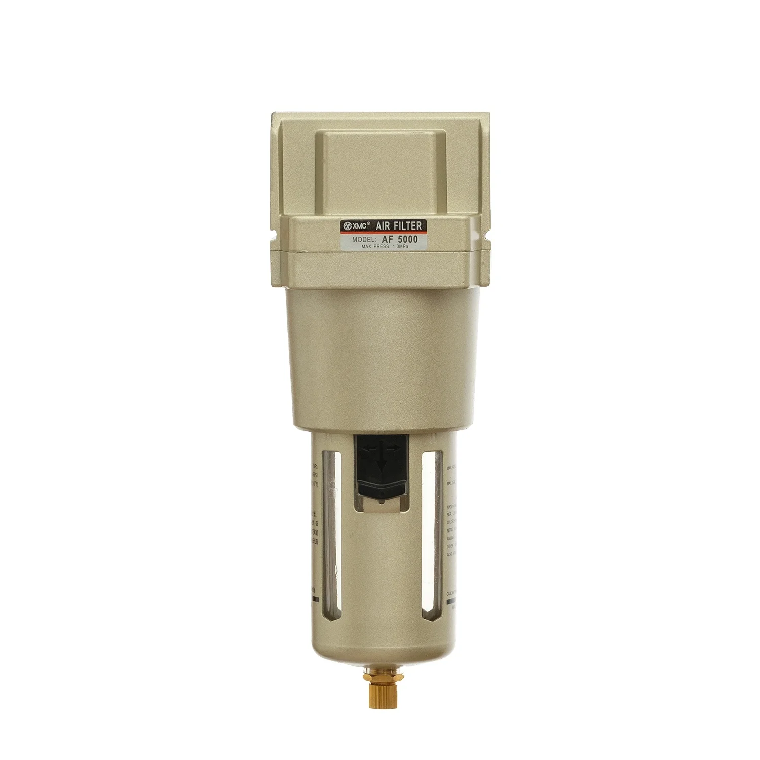 XMC AF5000-10 G1' High Precision Pneumatic Air Filter Treatment Unit Industrial Compressed Air Line Filter Assembly