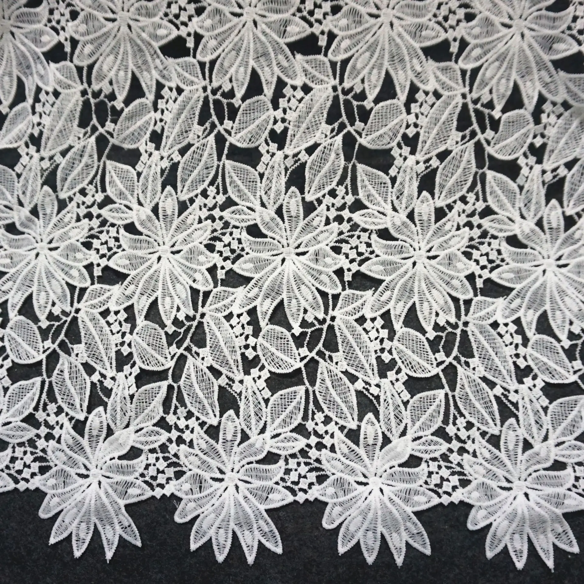 Milk Silk Water Soluble Lace Embroidered Lace for Dress