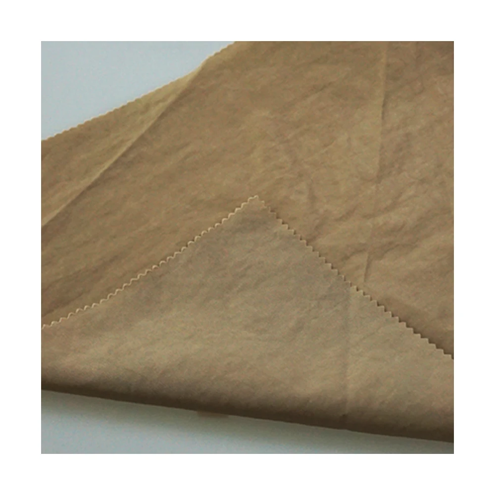 Wrinkled crepe 100% nylon coolmax cooling recycled plastic bottle fabric