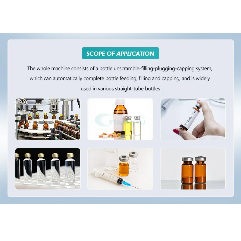 Laboatory Oral Liquid Vial 1-5ml Filling Machine Fully Automatic Glass Vial Heated Filler Small Capsule Bottle Filling Machine