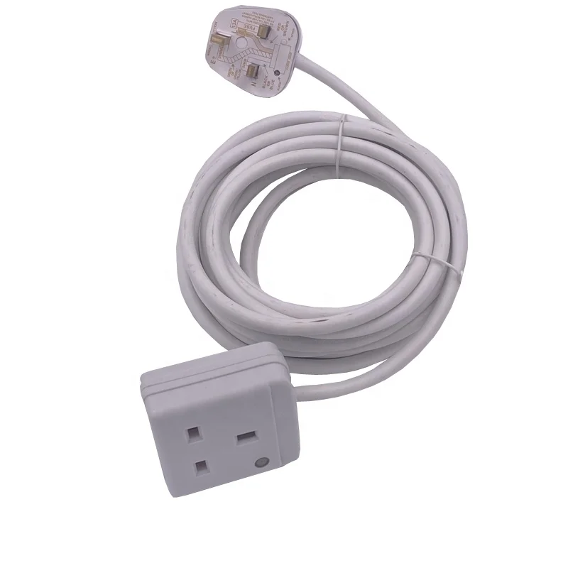 1 розетка с удлинителем для розетки стандарта Великобритании