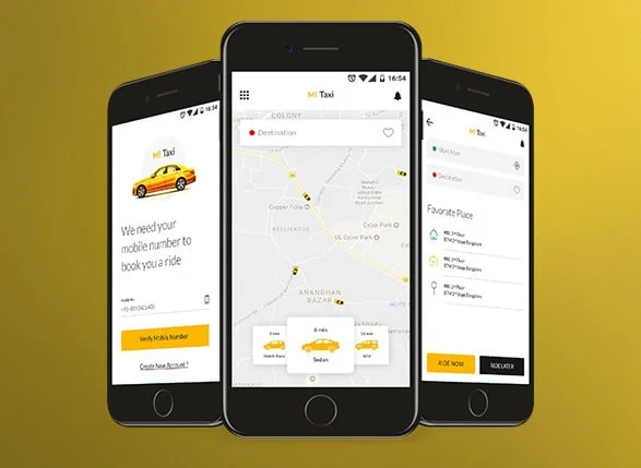 affordable taxi/cab booking service app development
