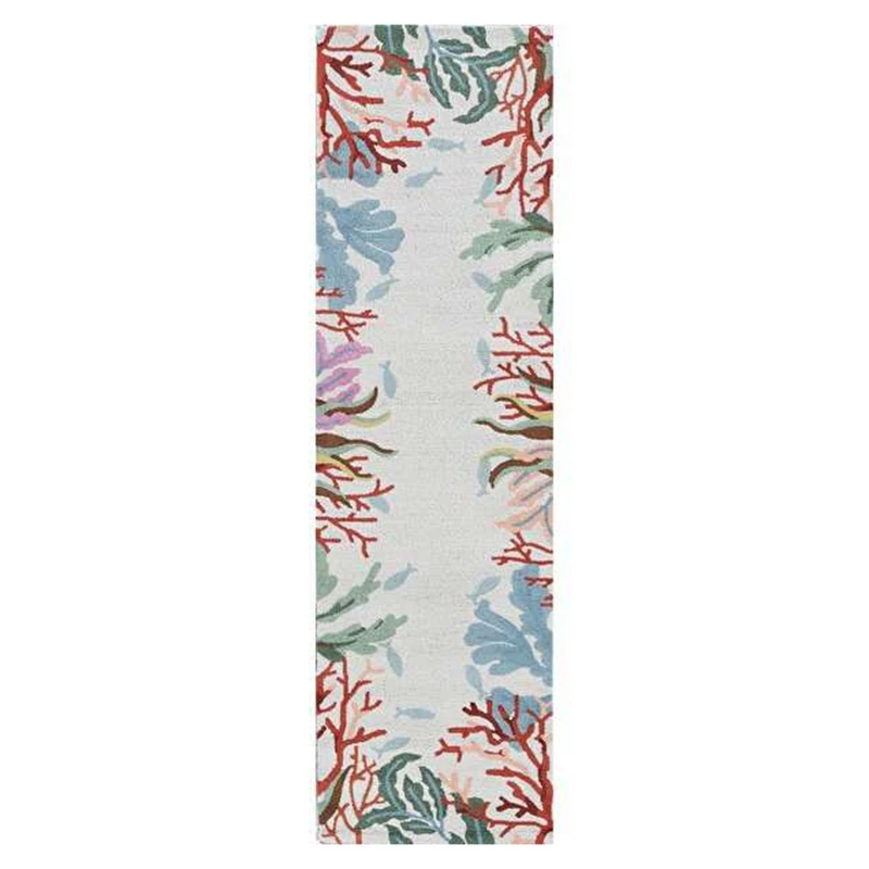 Полипропиленовый ручной крючок с крючком для сада, зоны патио, коврик для улицы