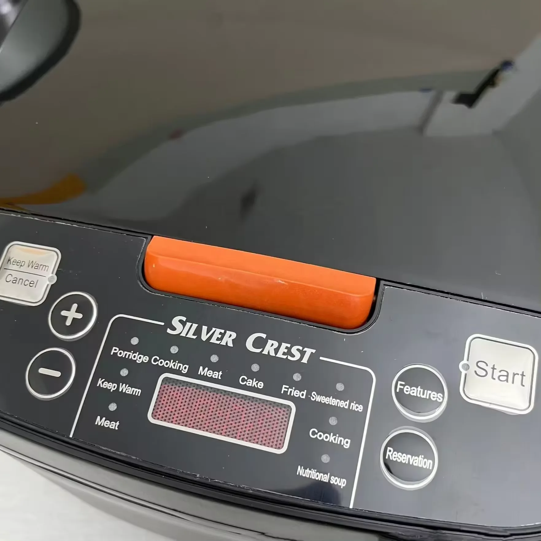 900w Household Super-capacity Rice Cooker Square Baket Silver Plastic Guangdong CREST Multi-function Electric 5L 5 L 220 Oem