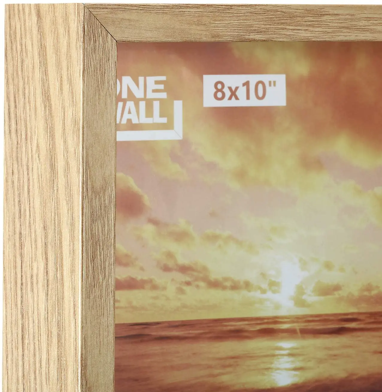 ONE WALL 10x8 inch Deep Ticket Memory Shadow Box Frame Wooden Display Box with Slot Top Loading for Crafts for Wall and Tabletop