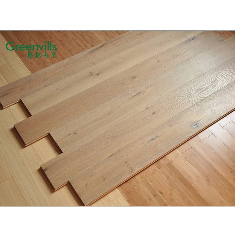 China Factory European white oak French oak  parquet wooden flooring for indoor accommodation