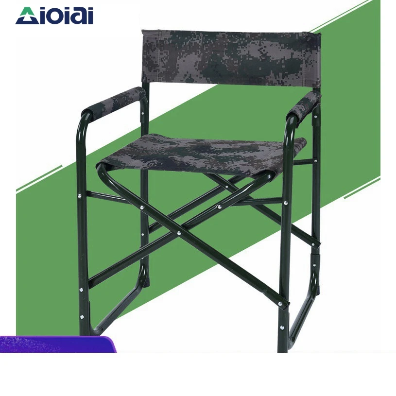 Aioiai Good Quality Folding Fishing Tackle Fishing Chair With Rod Holder