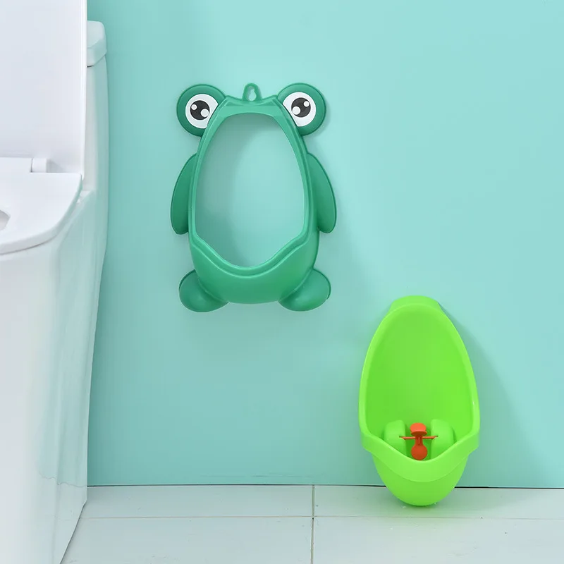 Hot Sale Portable Cute Frog Baby Boy Potty Training Standing Urinal for Boys Pee Trainer