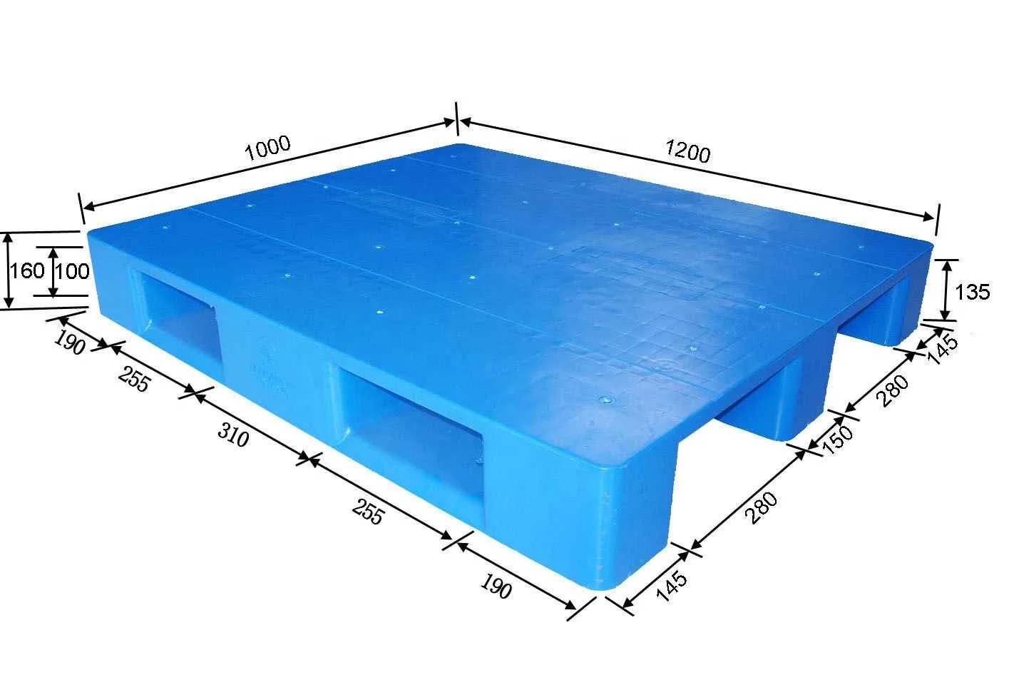 Прочный твердый поддон 1200x1000x150 гигиенический/hygene пищевой Европейский пластиковый поддон/палитра пластиковых/пластиковых тариматов