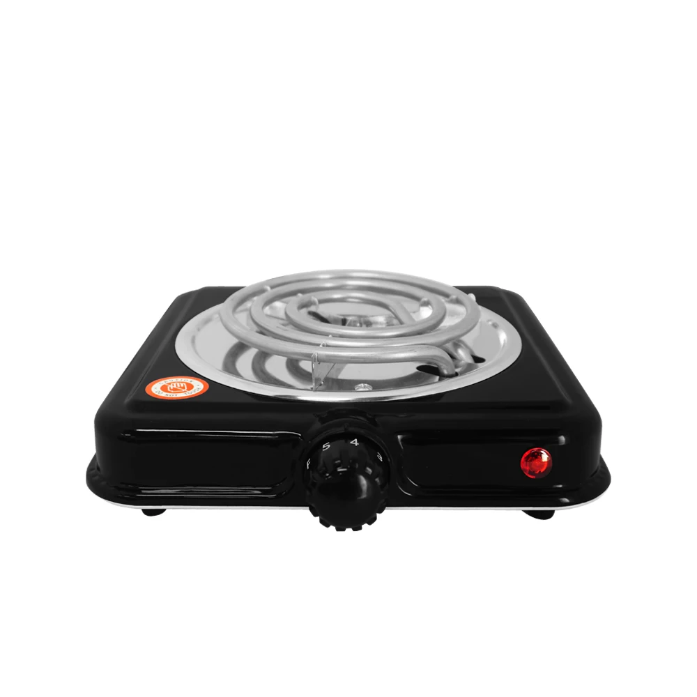 OEM Portable Single Burner Electric Stove 1000W Spiral Coil Hotplate Mini 110v 220v Hot Kitchen Household Use Iron Heating