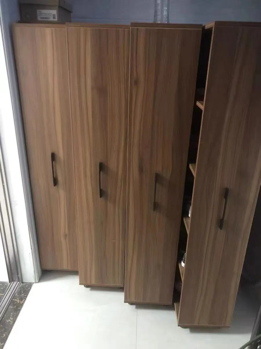 Movable Home Furniture Competitive Price Assemble Easy Malaysia Living Room Furniture Wooden Narrow Simple Bookcase