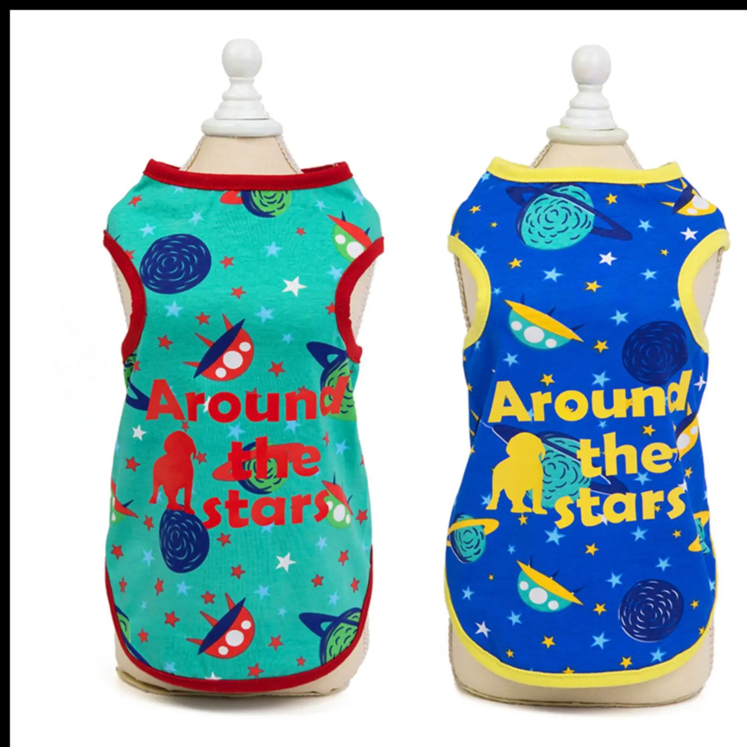 Wholesale Summer Thin Space Vest Pet Stylish Cute Dog Clothes for Dog