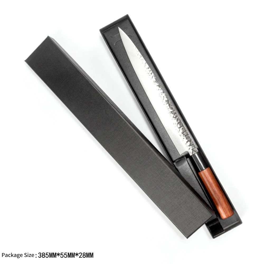 Professional Chef knife set Non Stick Stainless Steel Kitchen Knives Sashimi Japanese knife With color box packing