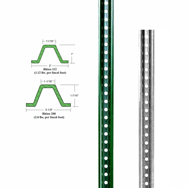 High Quality Signage Accessories Pole Galvanized U-channel Sign Post