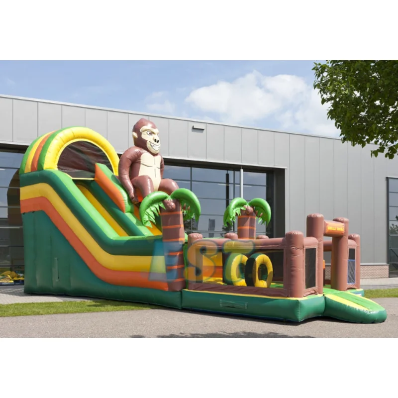Multi play 42 ft Горилла надувная горка надувной замок комбо для продажи
