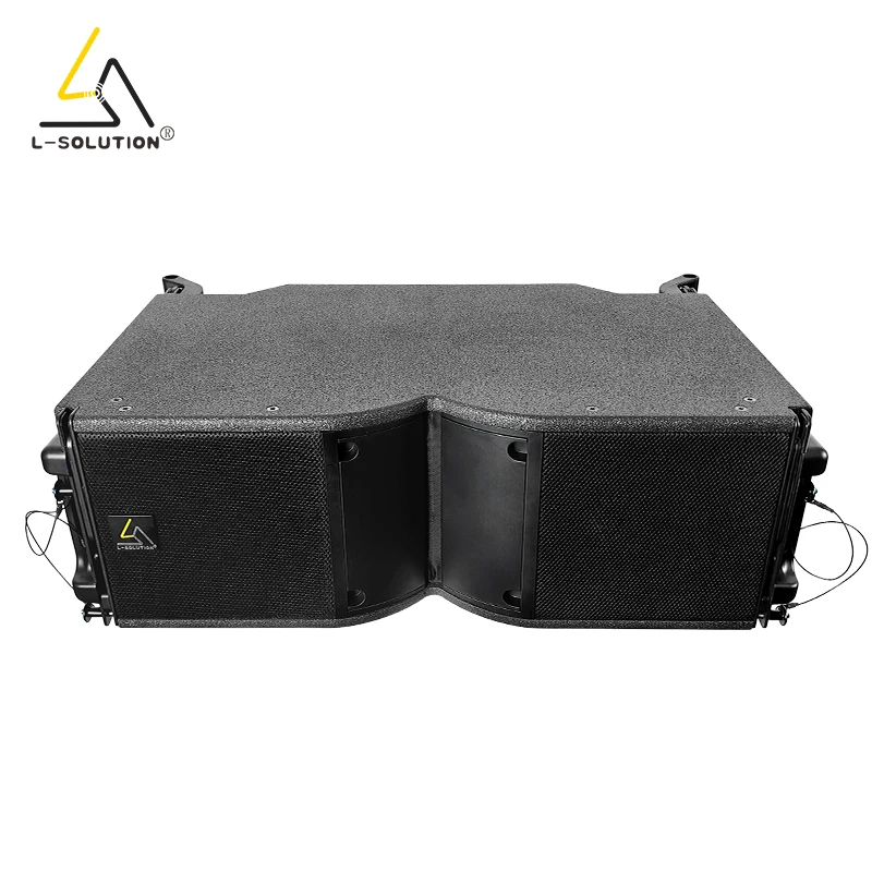 Active Two Way Line Array Speakers 8 inch Long Throw Loudspeaker Complete  Sound System Digital Amplifier Audio Speaker