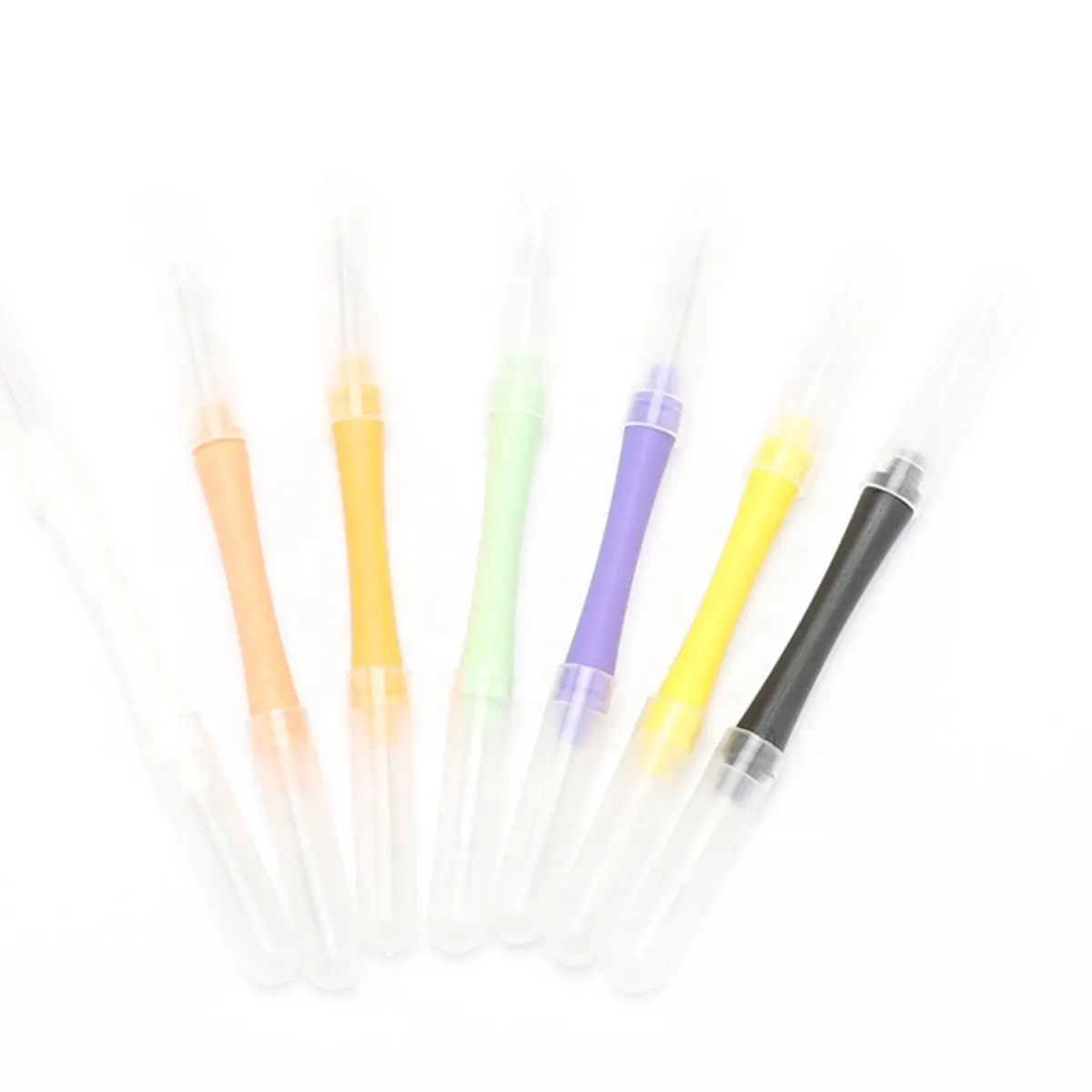 Colorful Acne Needle Detached Portable Skin Care Tool Blackhead Pimple Removal Extractor Double Head