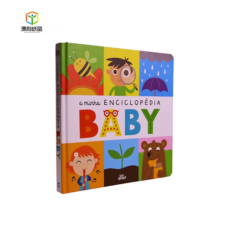 
China factory custom cheap eco-friendly wholesale hardcover hard cover children book printing services 