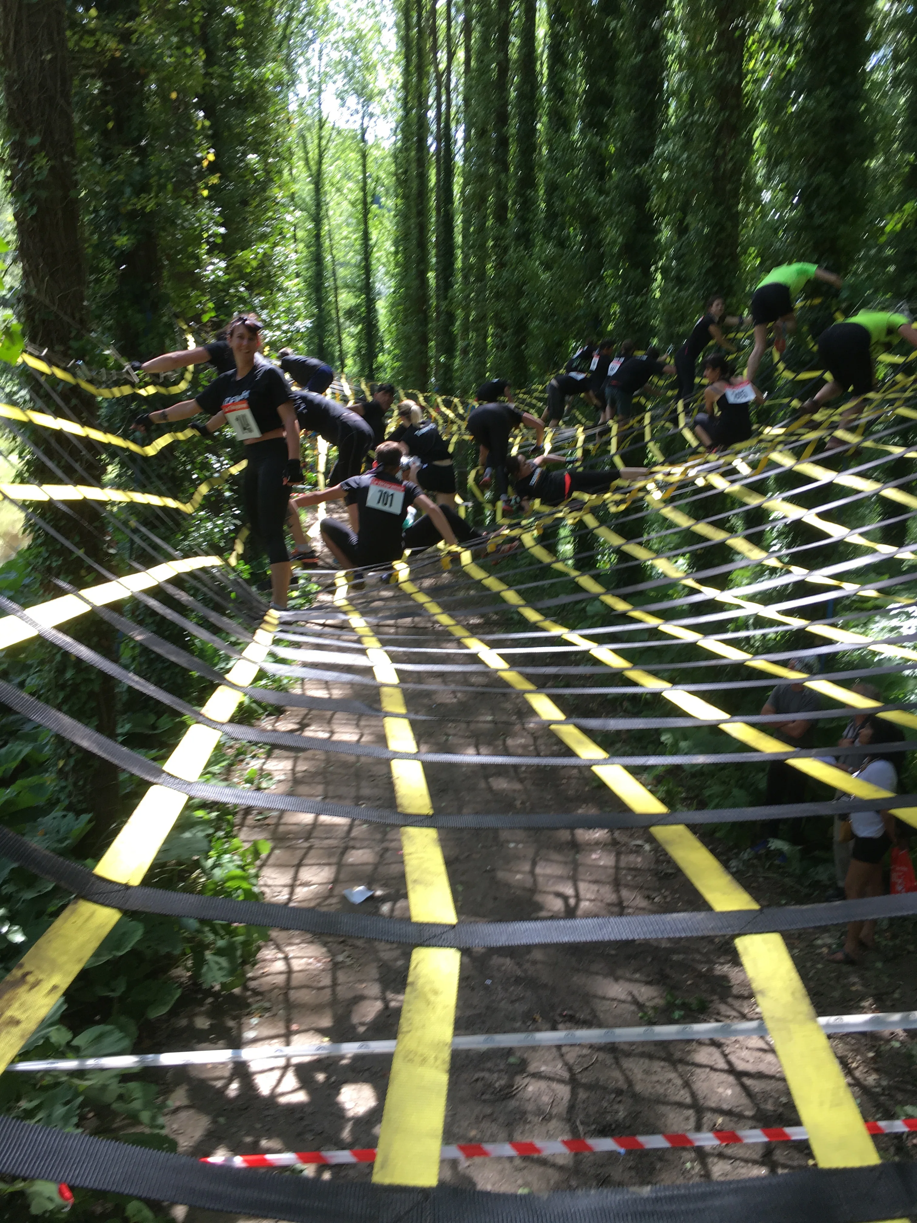 Защитные сетки для скалолазания