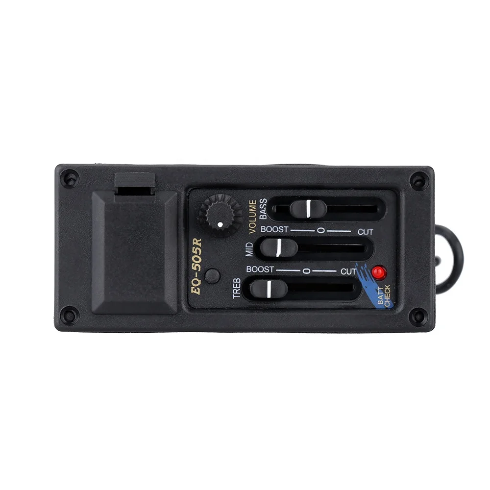 Factory direct sales Acoustic Guitar EQ-505R Equalizer pickup guitar kit