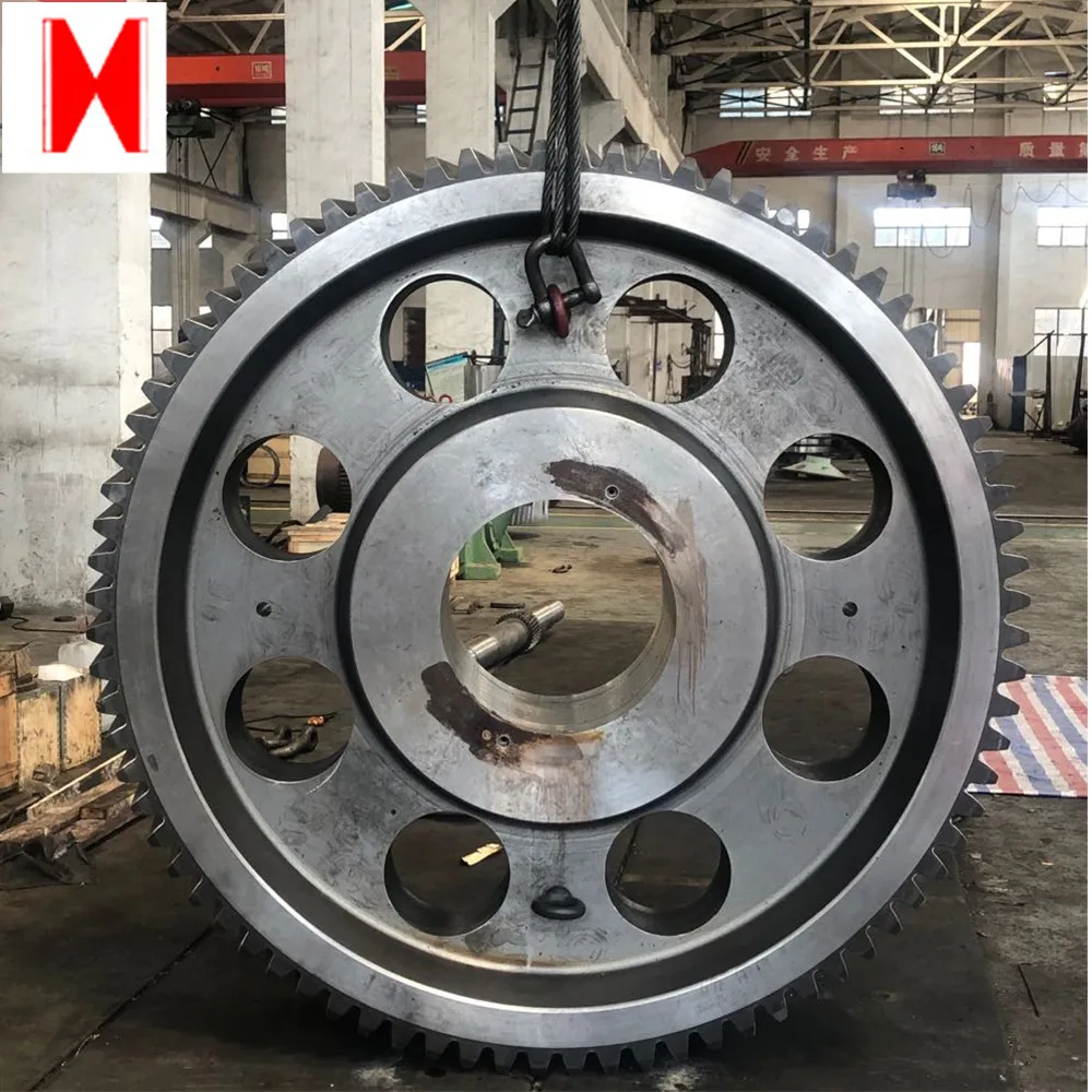 Customize big gear C45 fly wheel gear  according to the drawing